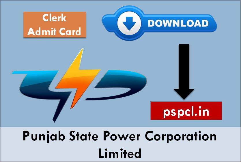 PSPCL Clerk Admit Card